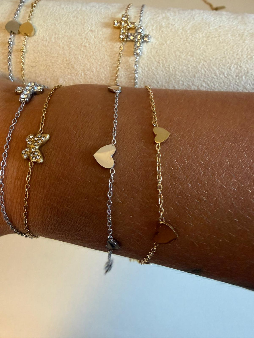 PULSERA 3 CORAZONES