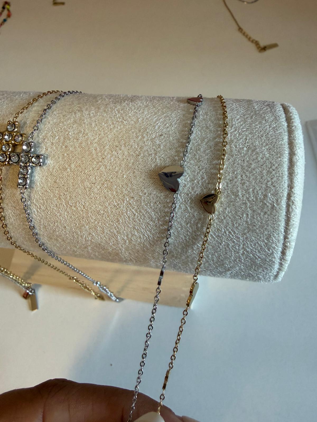 PULSERA 3 CORAZONES