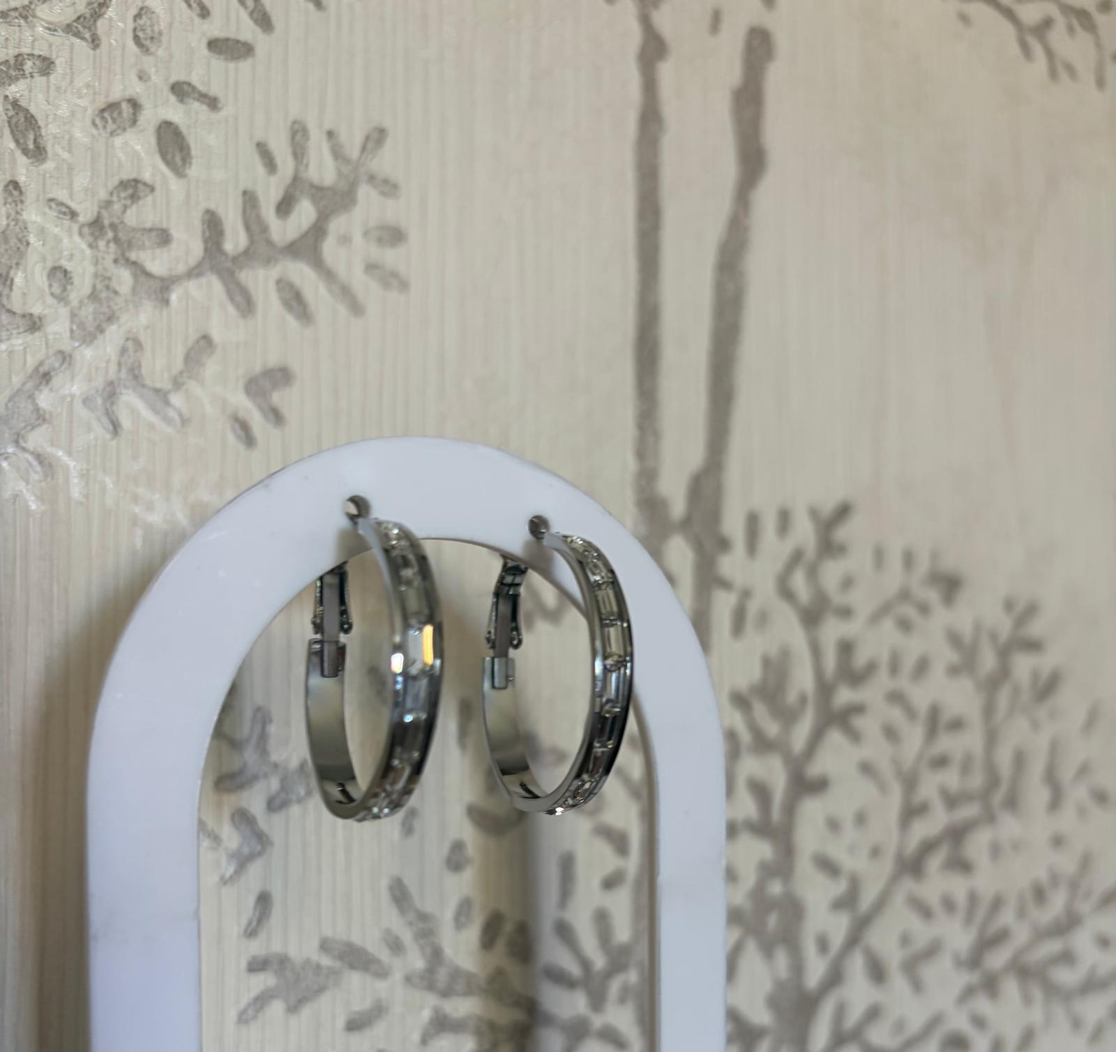 PENDIENTES AROS BRILLO