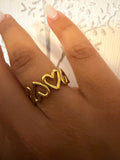 ANILLO CORAZÓN HUECO