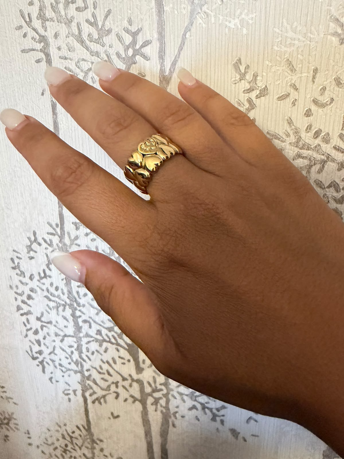 ANILLO CORAZÓN DOBLE