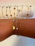 PULSERA ESTRELLA COLGANTES
