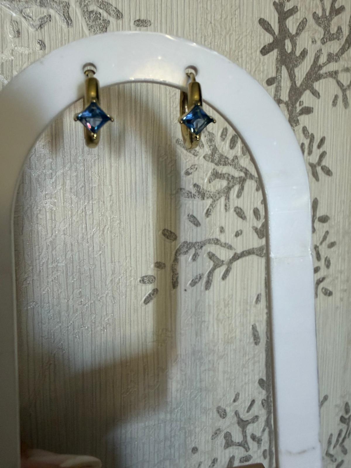 PENDIENTES AROS ESTRELLA