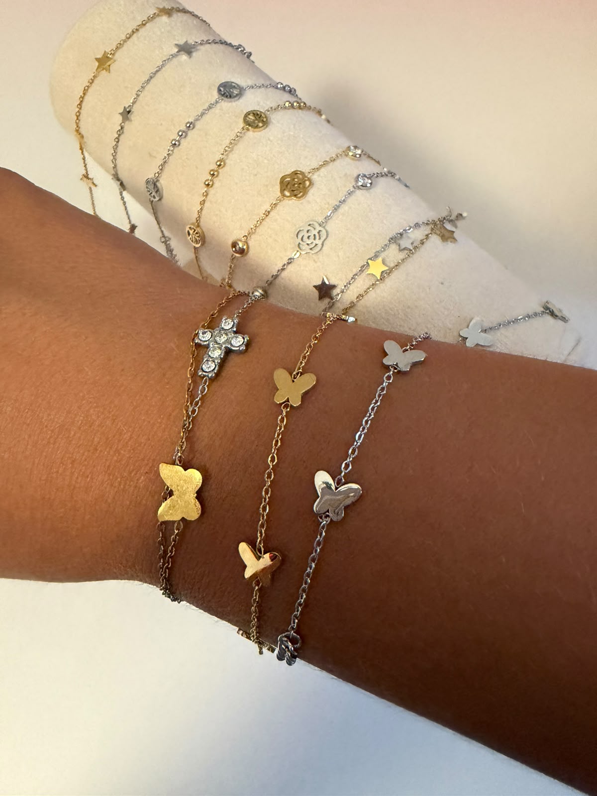 PULSERAS MARIPOSAS