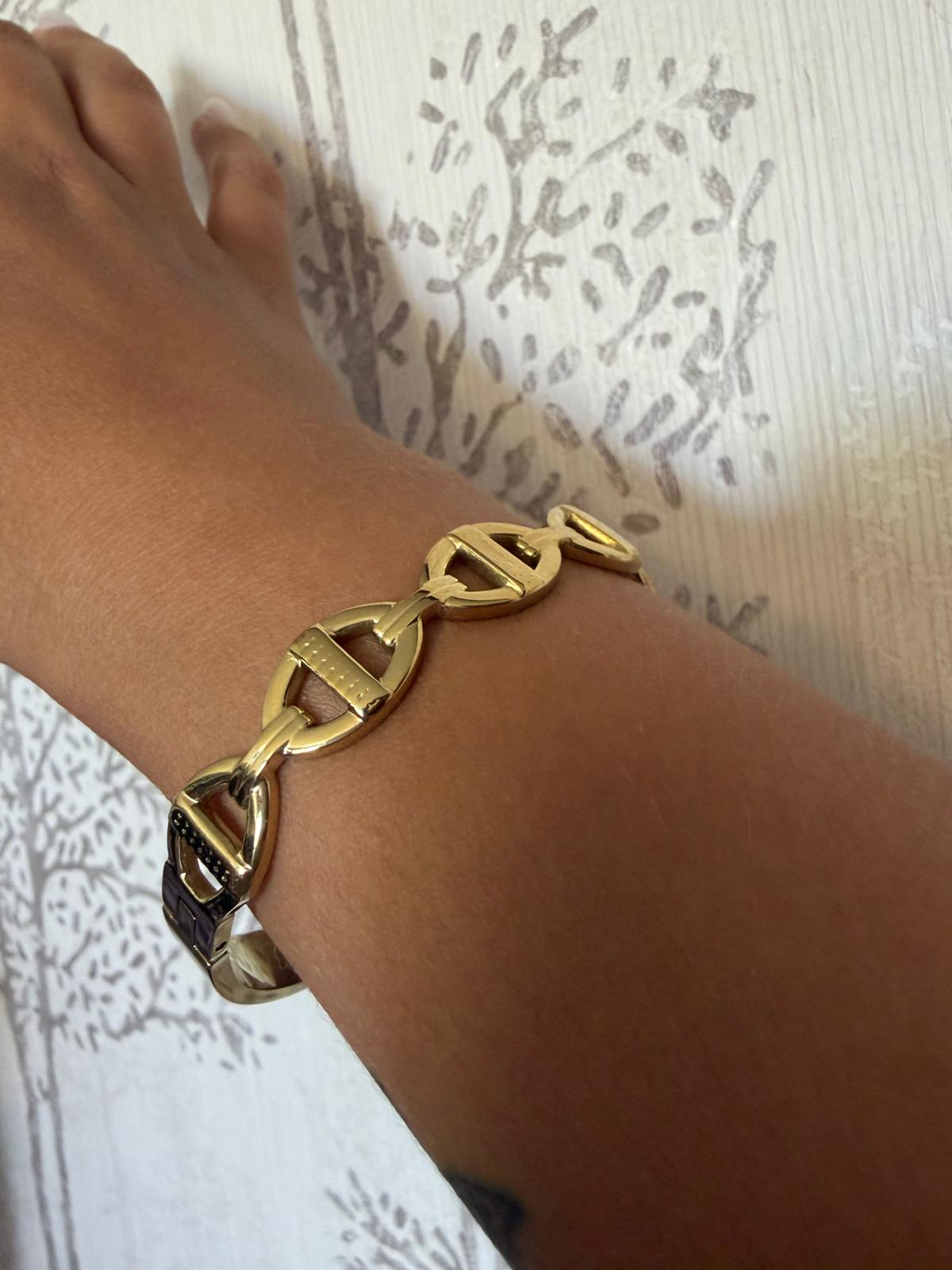 BRAZALETE CADENA DORADO
