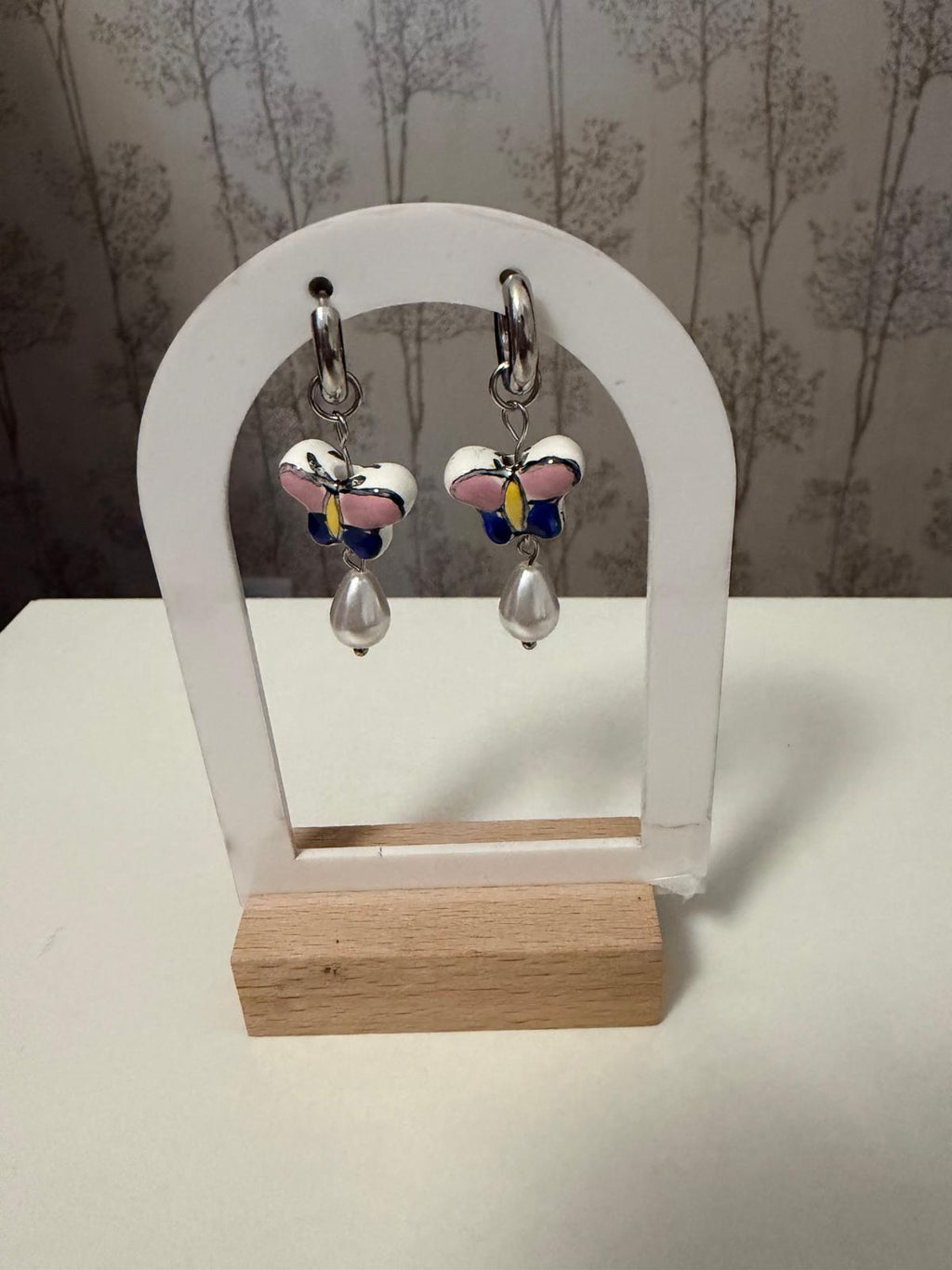 PENDIENTES MARIPOSA
