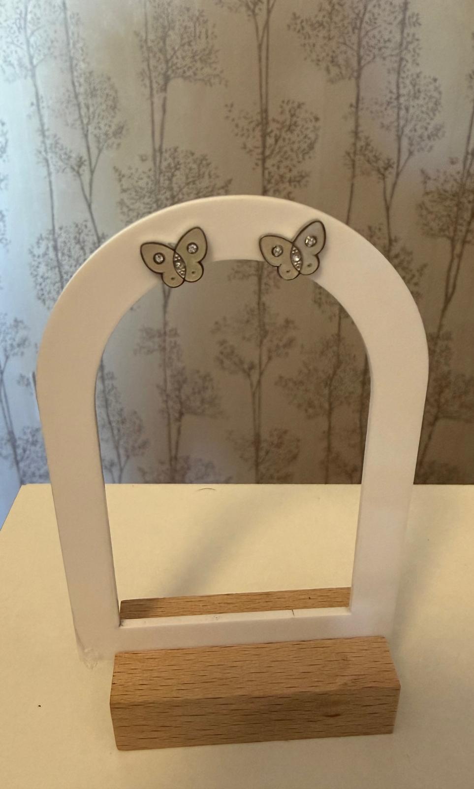 PENDIENTES MARIPOSA