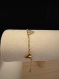 PULSERA CORAZONES GORDITOS ESLABONES