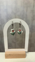 PENDIENTES TULIPÁN