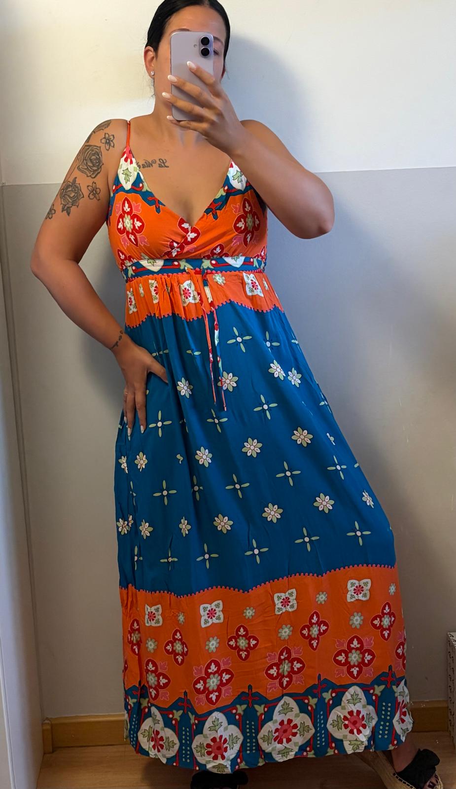VESTIDO ÍNDIGO