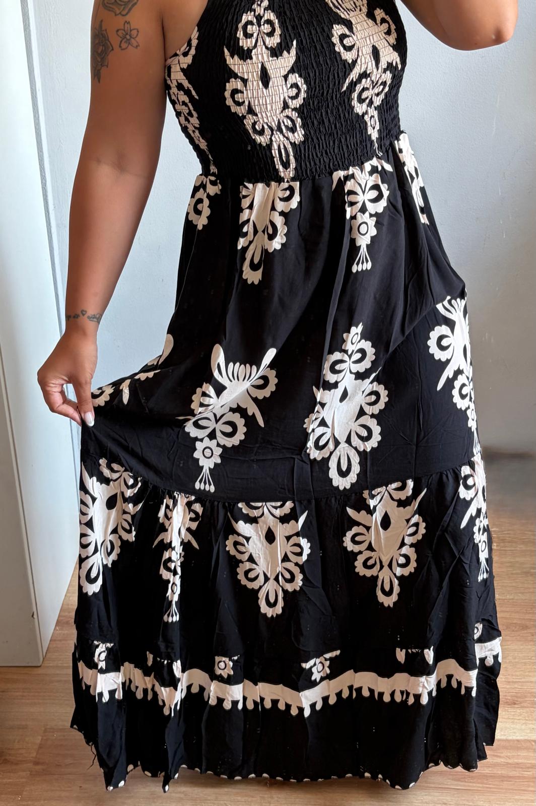 VESTIDO PANEL DE ABEJA
