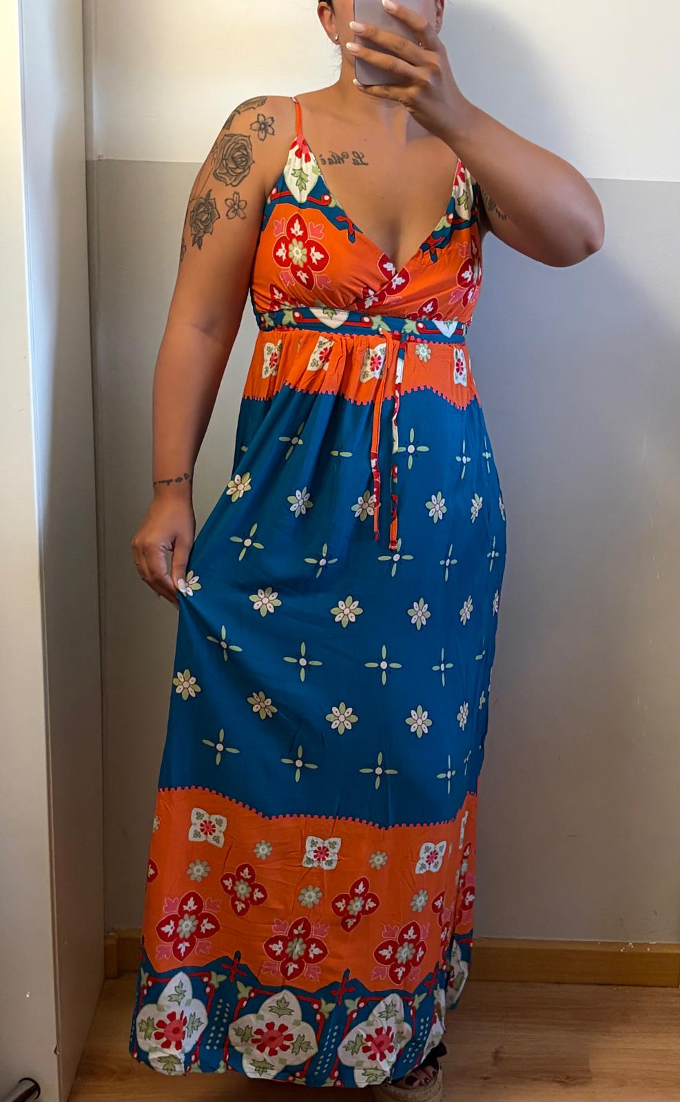 VESTIDO ÍNDIGO